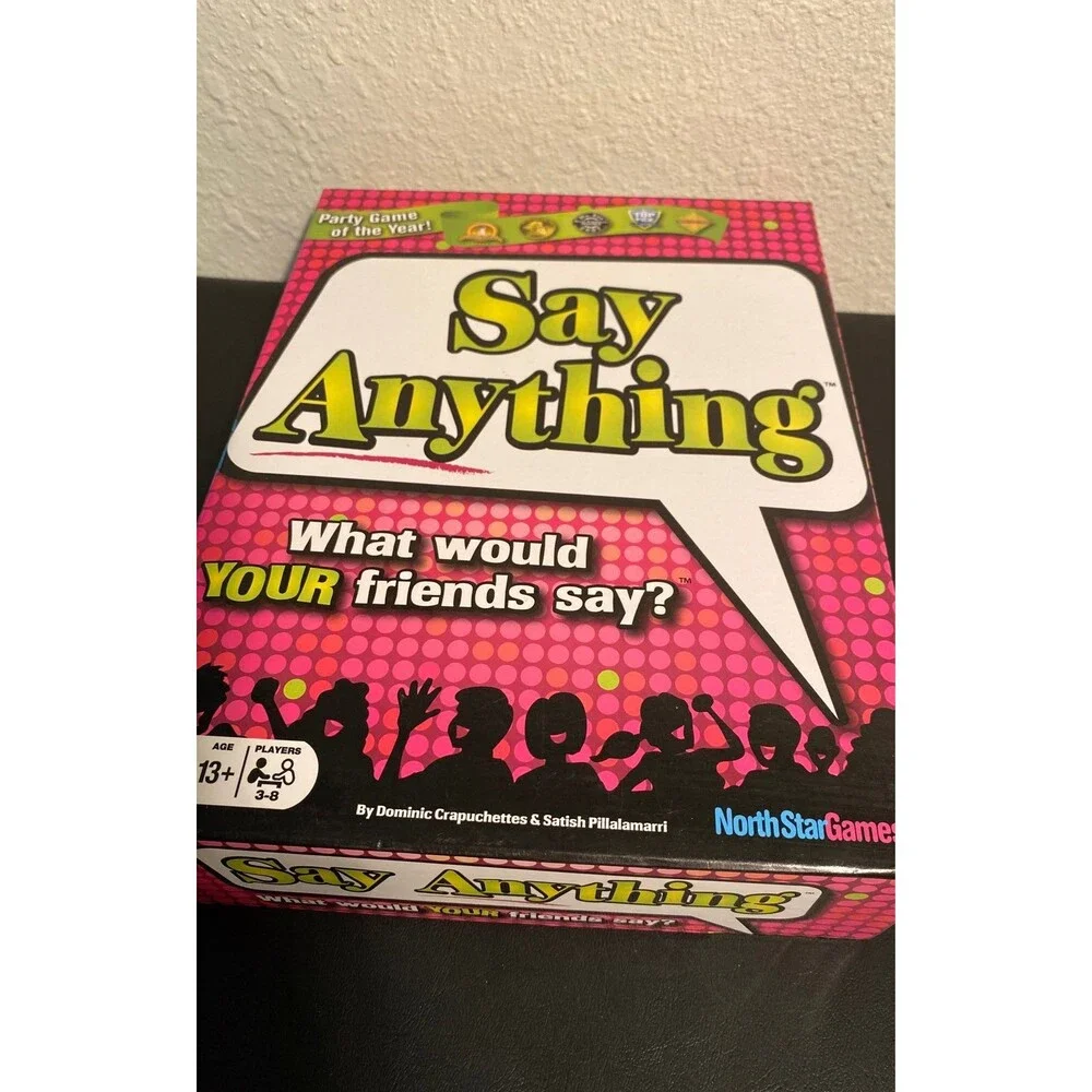 Say Anything Board Game What would Your Friends say?